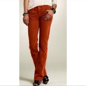 J. Crew Orange Boot Cut Pants